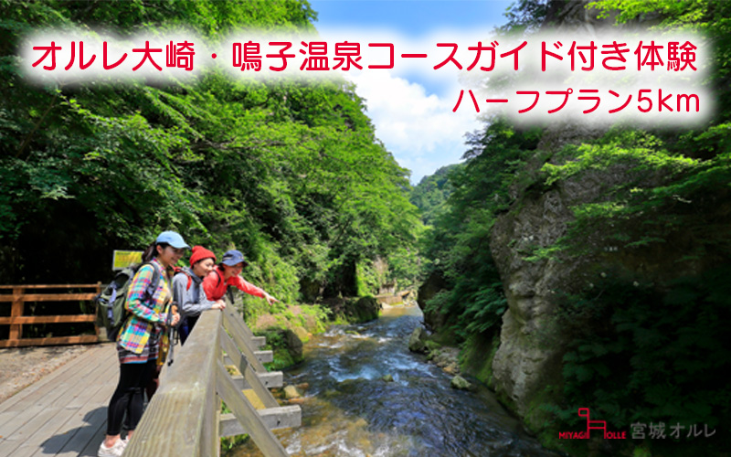 (01423)オルレ大崎・鳴子温泉コースガイド付き体験《ハーフプラン5km》